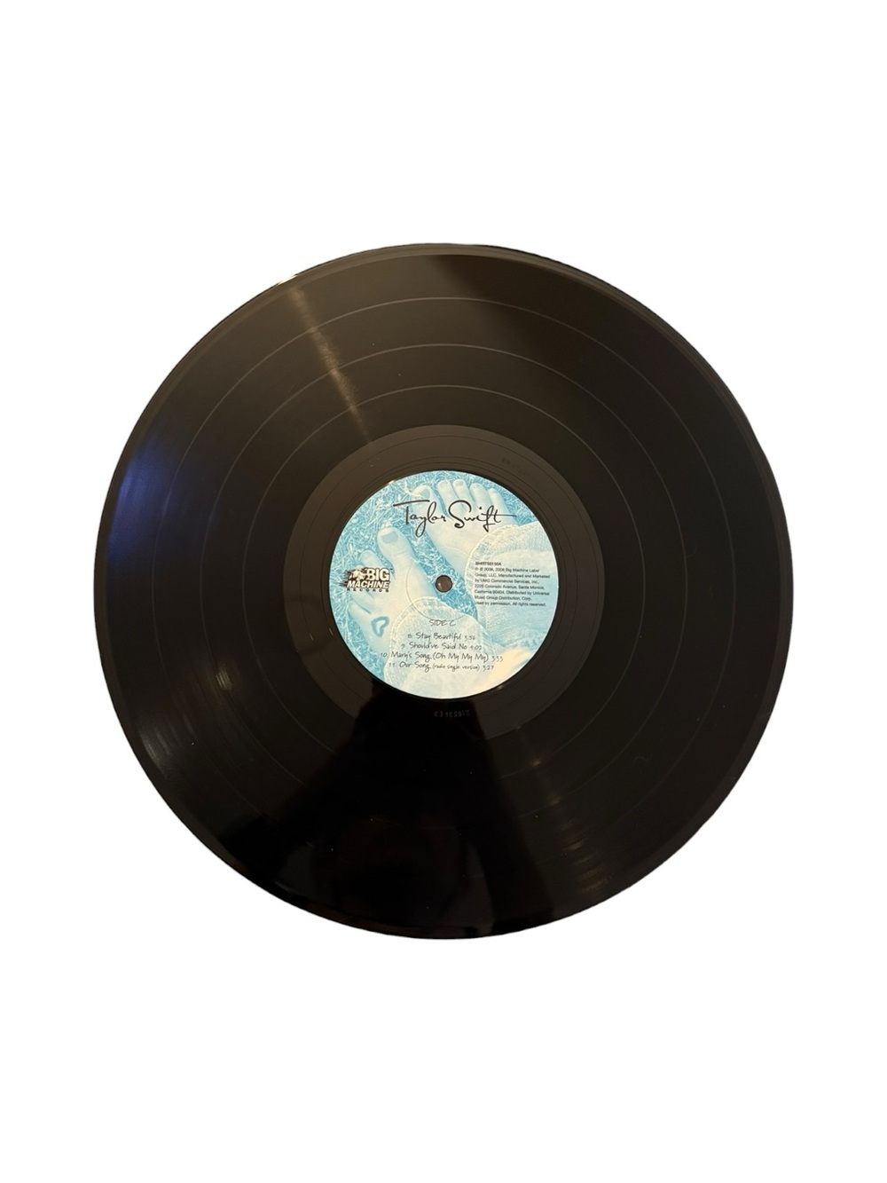 Taylor Swift by Taylor Swift 2LP Black Vinyl Self-Titled Debut 2008, Big Machine - Picture 7 of 10
